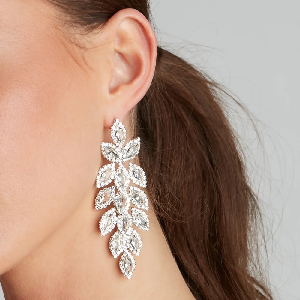 Glam Marquise Earrings